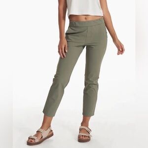 Vuori Miles Ankle Pant Olive Green Size M